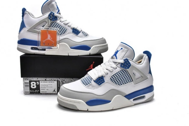 Cheap Husky Military Blue 4 Retro Air Jordan (2012) 308497-105 0824
